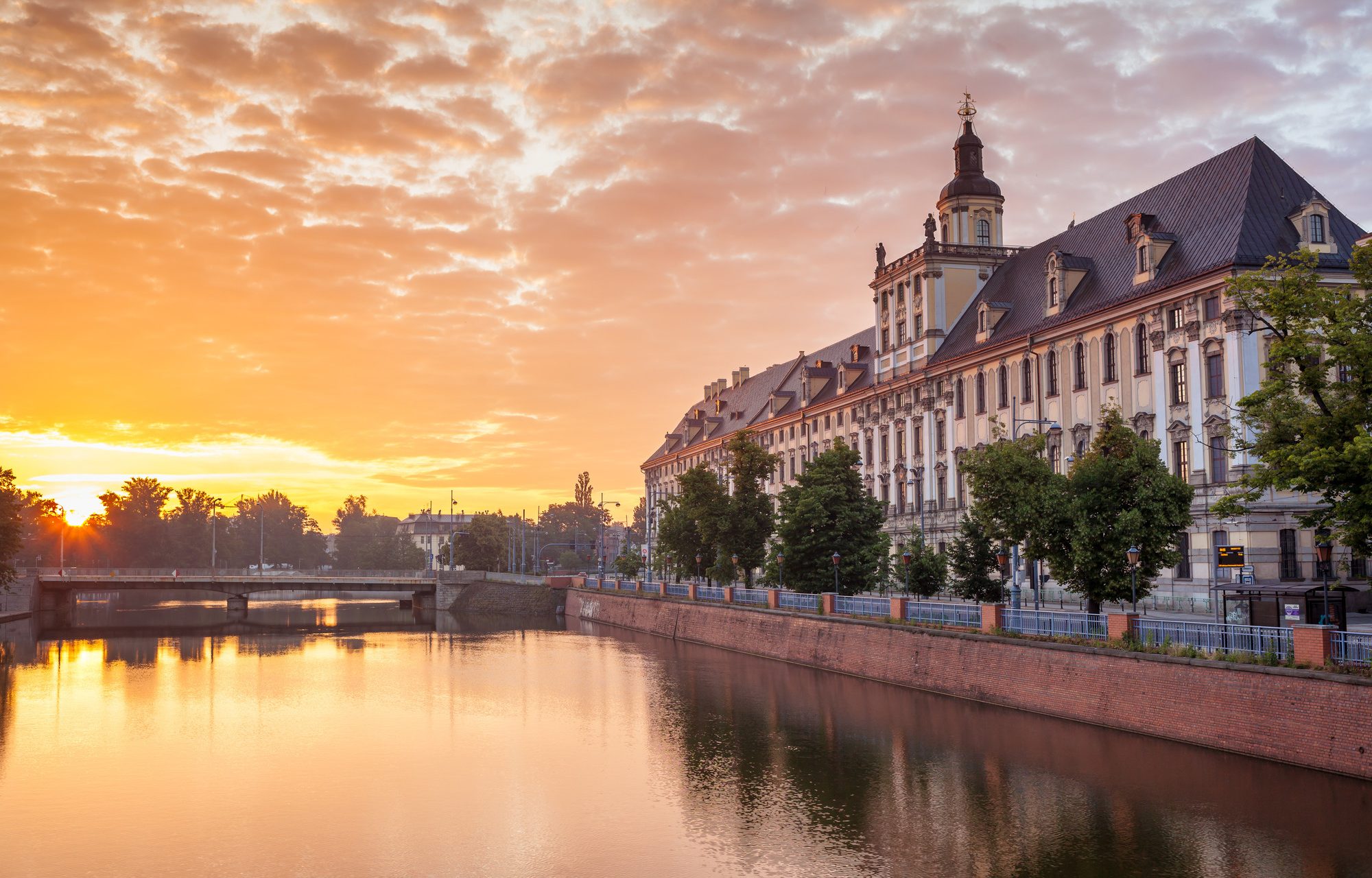 Wroclaw riverside Wroclaw riverside